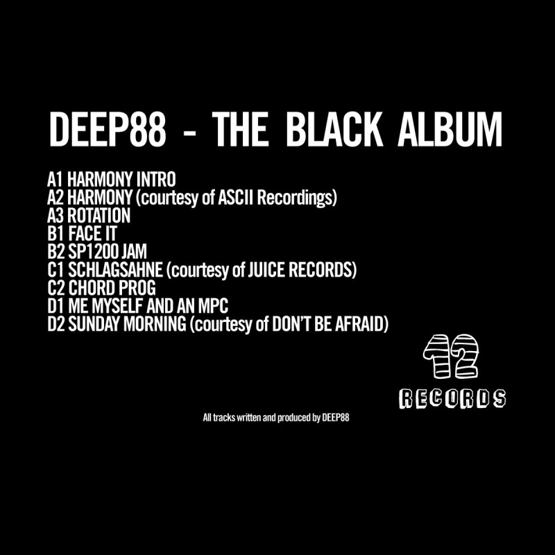 Deep88 - The Black Album [12 Records]