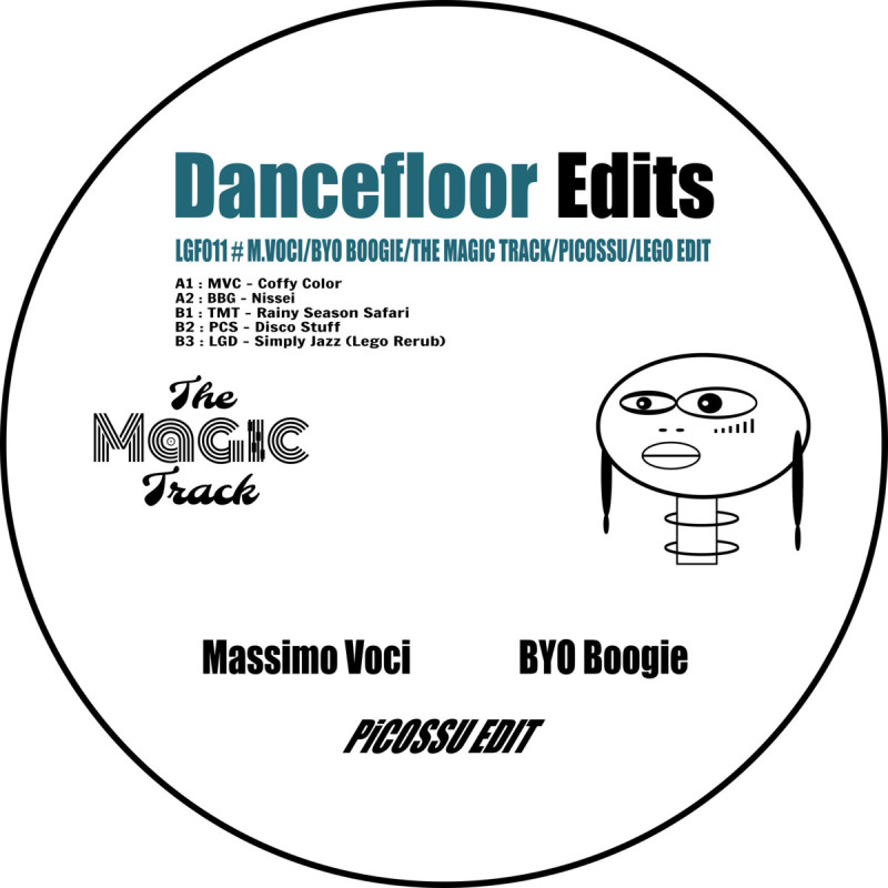 Massimo Voci / BYO Boogie / The Magic Track / Picossu / Lego Edit - LGF 011 Dancefloor Edits [Legofunk Records]