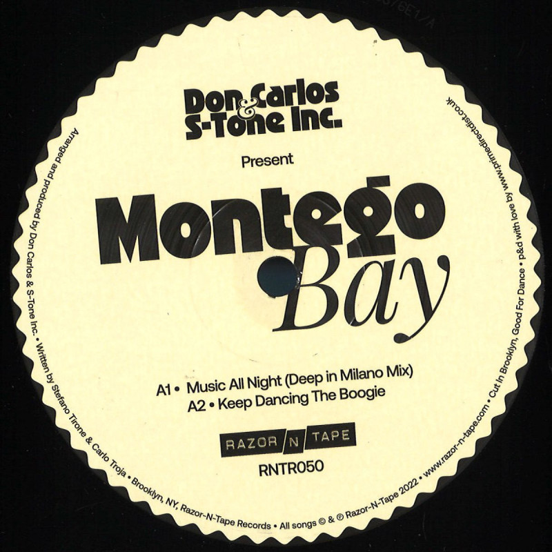 Don Carlos & S-Tone Inc. present Montego Bay - Dreaming The Future EP [Razor N Tape Reserve]