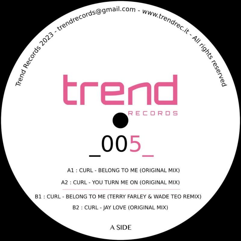 Curl - Belong To Me EP [Trend Records]