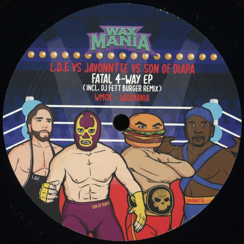 L.D.F. vs Javonntte vs Son of Diapa - Fatal 4-way EP [Waxmania]