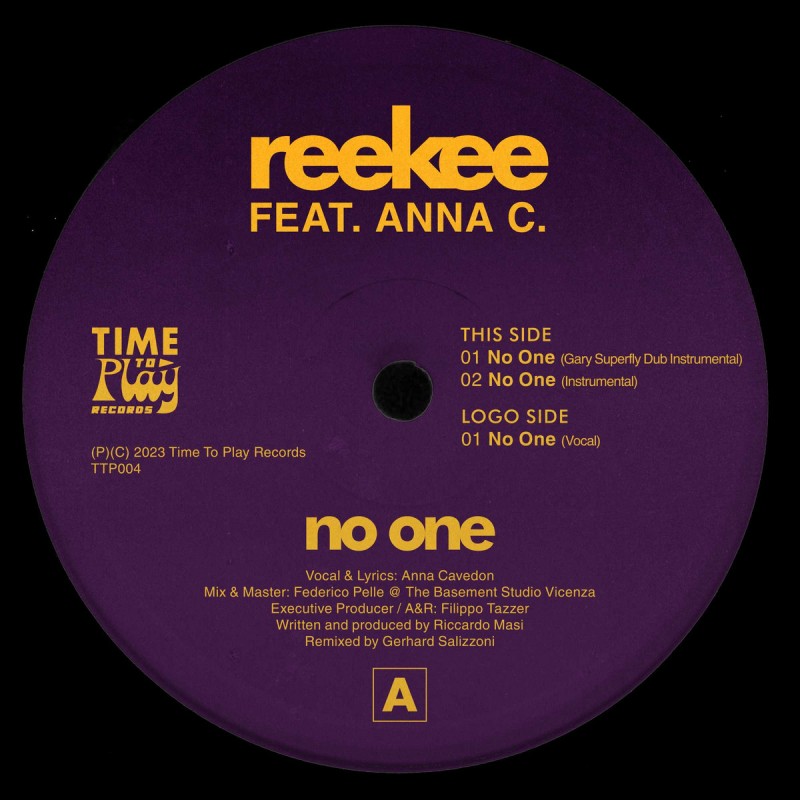 Reekee feat. Anna C. - No One [Time To Play Records]
