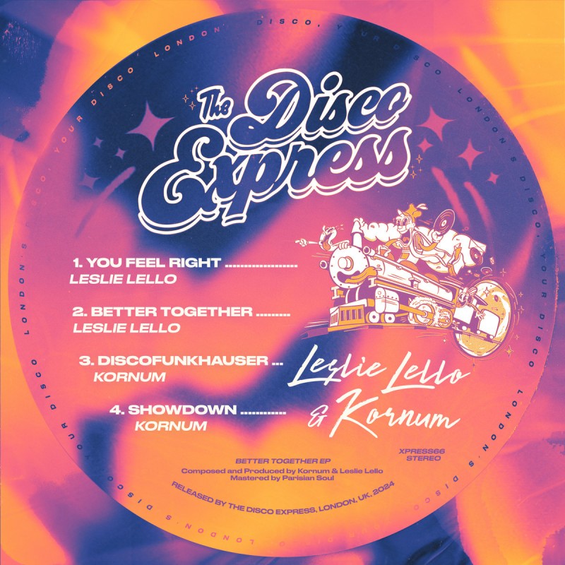Leslie Lello & Kornum - Better Together EP [The Disco Express]