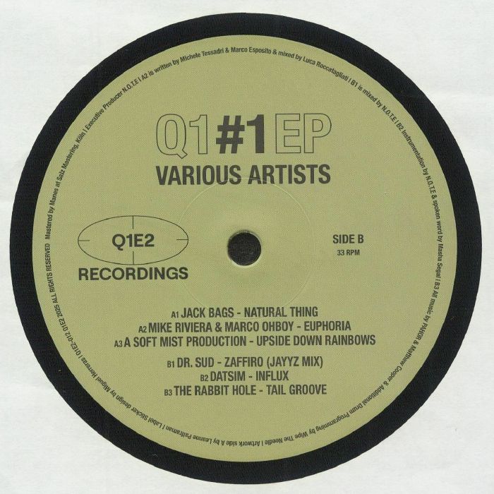 Jack Bags / Mike Riveria & Marco Ohboy / A Soft Mist Production / Dr. Sud / Datsim / The Rabbit Hole - Q1 1EP [Q1E2 Recordings]