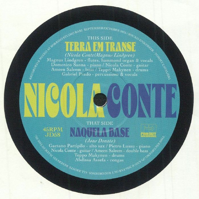 Nicola Conte – Terra Em Trasse / Naquela Base [Far Out Recordings]