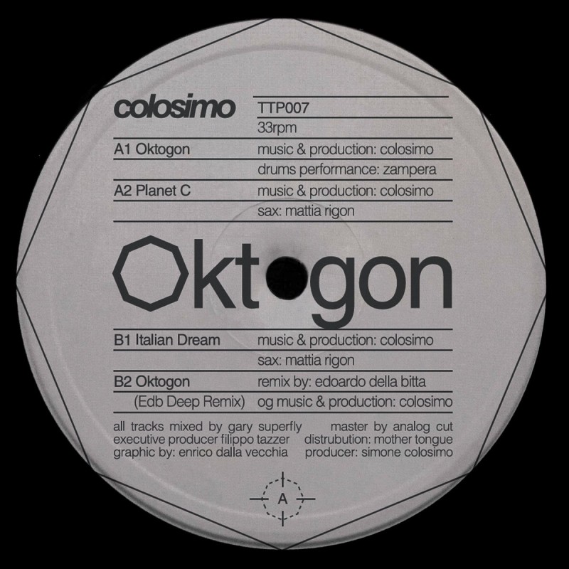 Colosimo - Oktogon [Time To Play Records]