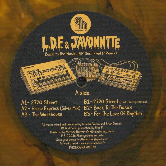 L.D.F. & Javonntte - Back To The Basics EP [Phonogramme]