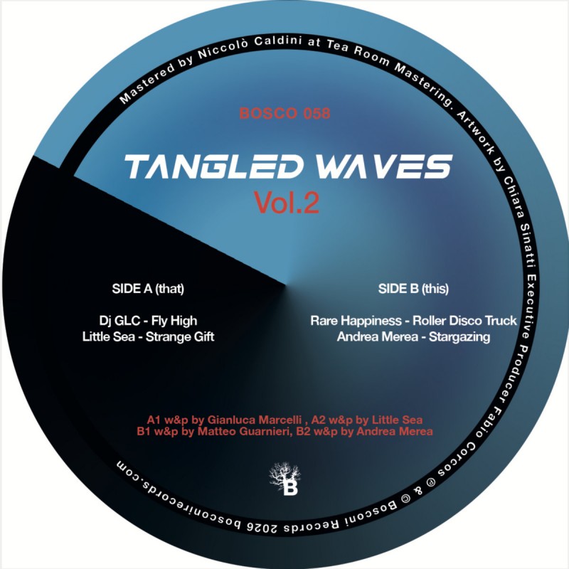 Dj GLC / Little Sea / Rare Happiness / Andrea Merea – Tangled Waves EP vol. 2 [Bosconi Records]