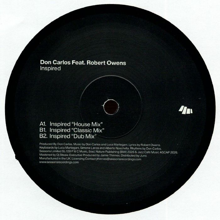 Don Carlos feat Robert Owens - Inspired [Seasons Limited]