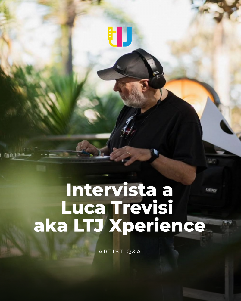 ARTIST Q&A – The Italo Job Interview: LUCA TREVISI aka LTJ XPERIENCE